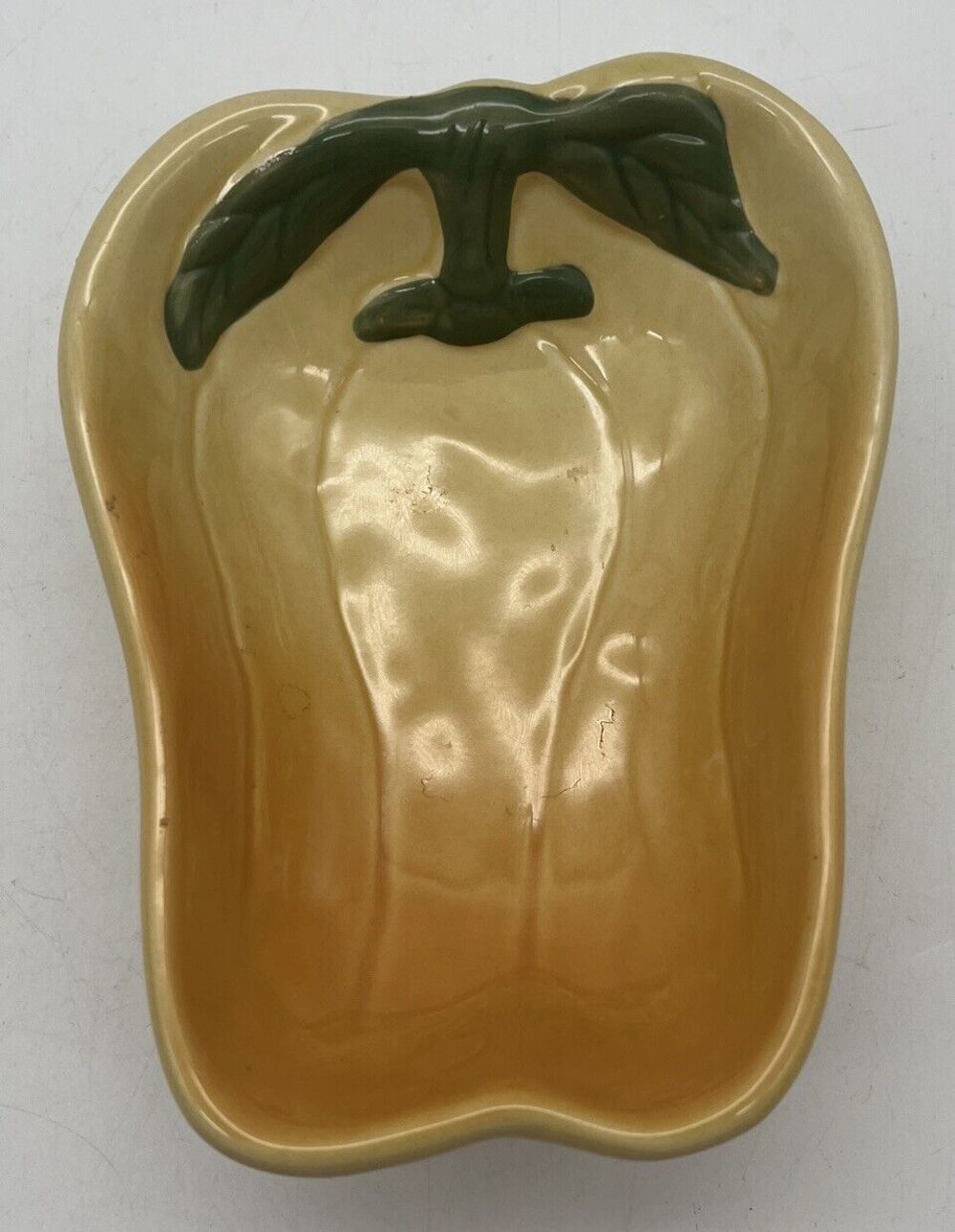 Williams Sonoma Yellow Bell Pepper Dipping Bowl trinket
